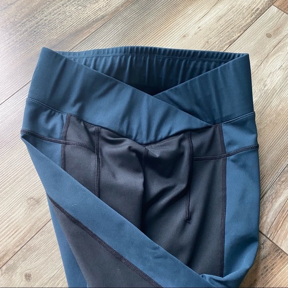 Free People Movement Rebel Leggings - Black/New Navy - Picture 6 of 7